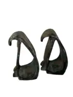 Pair of Isamu Noguchi Style MCM Owl Figures - Image 5
