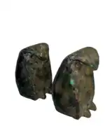 Pair of Isamu Noguchi Style MCM Owl Figures - Image 2
