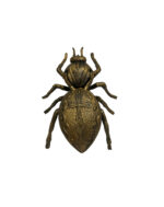 Vintage 1960's Made in Italy Brass Spider Bug Ashtray