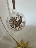 Iittala Taika Glass Ball Ornament by Klaus Haapaniemi | Scandinavian Art Glass New - Image 2