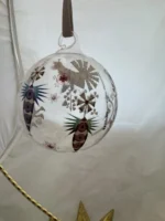 Iittala Taika Glass Ball Ornament by Klaus Haapaniemi | Scandinavian Art Glass New - Image 3