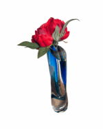 Kosta Boda Blue Mirage Love Vase - Image 4