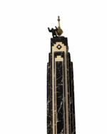 Richard Birkett Signed Postmodern Memphis Fantasy Clock Sculpture with King Kong - Image 3