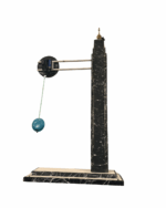 Richard Birkett Signed Postmodern Memphis Fantasy Clock Sculpture with King Kong - Image 2