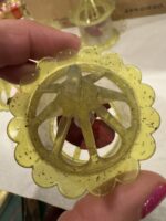 Vintage Spinner Christmas Ornaments Set of Four 1950s Neon Birdcage Lanterns - Image 7