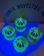 Vintage Spinner Christmas Ornaments Set of Four 1950s Neon Birdcage Lanterns - Image 4