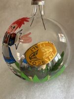 Hand-Painted Hand Blown Italian Raggedy Ann Glass Ornaments Inarco Import Set of 6 - Image 11