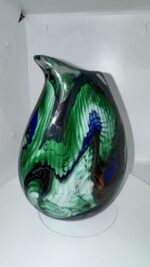 Jan-Erik Ritzman Signed Swedish Studio Art Glass Vase Dated 2017 - Image 30