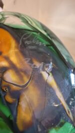 Jan-Erik Ritzman Signed Swedish Studio Art Glass Vase Dated 2017 - Image 35