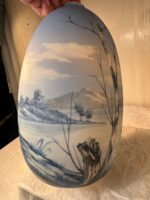 W. Wiel Hand-Painted La Palma Landscape on Ceramic Vase, Mid-Century European Art Pottery - Image 11