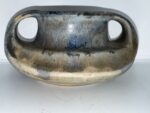Charles Greber Beauvais France Double Handle Art Pottery Vessel Flambé Glaze - Image 2
