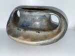 Charles Greber Beauvais France Double Handle Art Pottery Vessel Flambé Glaze - Image 4