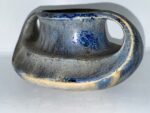 Charles Greber Beauvais France Double Handle Art Pottery Vessel Flambé Glaze - Image 9