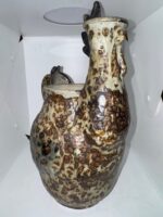 László Steiner Rooster Pitcher Sculptural Mid-Century Ceramic Masterwork - Image 18