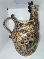 László Steiner Rooster Pitcher Sculptural Mid-Century Ceramic Masterwork - Image 14