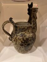 László Steiner Rooster Pitcher Sculptural Mid-Century Ceramic Masterwork - Image 12