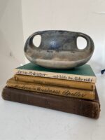Charles Greber Beauvais France Double Handle Art Pottery Vessel Flambé Glaze - Image 13