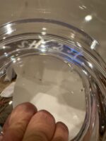 Mona Morales-Schildt for Kosta Boda Monumental Architectural Crystal Bowl, Swedish Modern Masterwork - Image 4