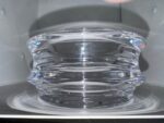 Mona Morales-Schildt for Kosta Boda Monumental Architectural Crystal Bowl, Swedish Modern Masterwork - Image 11