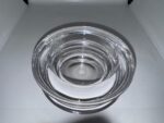 Mona Morales-Schildt for Kosta Boda Monumental Architectural Crystal Bowl, Swedish Modern Masterwork - Image 9