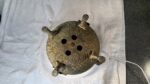 Antique Brass & Copper Figural Ram Head Handles Claw Feet Vessel Jardinière / Stove Humidifier - Image 19