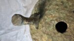 Antique Brass & Copper Figural Ram Head Handles Claw Feet Vessel Jardinière / Stove Humidifier - Image 24