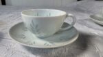 Friedl Holzer-Kjellberg for Arabia Finland Rice Grain Porcelain Demitasse Espresso Set – 9 Cups & 10 Saucers - Image 20