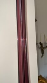Kelsey Murphy for Pilgram Glass 1992 Amethyst Purple 42″ Architectural Floor Vase - Image 6