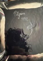 Kelsey Murphy for Pilgram Glass 1992 Amethyst Purple 42″ Architectural Floor Vase - Image 9