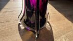 Kelsey Murphy for Pilgram Glass 1992 Amethyst Purple 42″ Architectural Floor Vase - Image 13