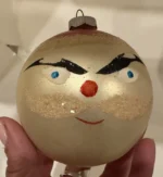 Vintage 1940's Blown Glass Christmas Ornament Jumbo Germany Shiny Brite - Image 2