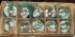 Vintage Jumbo Japan Diorama Christmas Tree Lights Santa Reindeer Snowman Box Set - Image 11