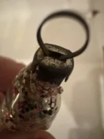 Antique Glass Figural Christmas Ornament Holiday Tree Decor Mini German Clown - Image 5