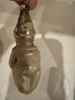 Antique Glass Figural Christmas Ornament Holiday Tree Decor Mini German Clown - Image 6