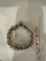 Vintage 1950s West Germany Glass Bell & Tinsel Wire Set Of 4 Ornaments Star - Image 5
