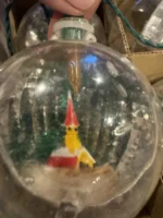 Vintage Jumbo Japan Diorama Christmas Tree Lights Santa Reindeer Snowman Box Set - Image 7