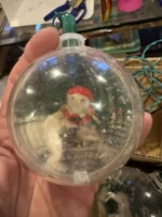Vintage Jumbo Japan Diorama Christmas Tree Lights Santa Reindeer Snowman Box Set - Image 8