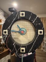 Richard Birkett Signed Postmodern Memphis Fantasy Clock Sculpture with King Kong - Image 14