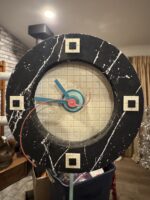 Richard Birkett Signed Postmodern Memphis Fantasy Clock Sculpture with King Kong - Image 13